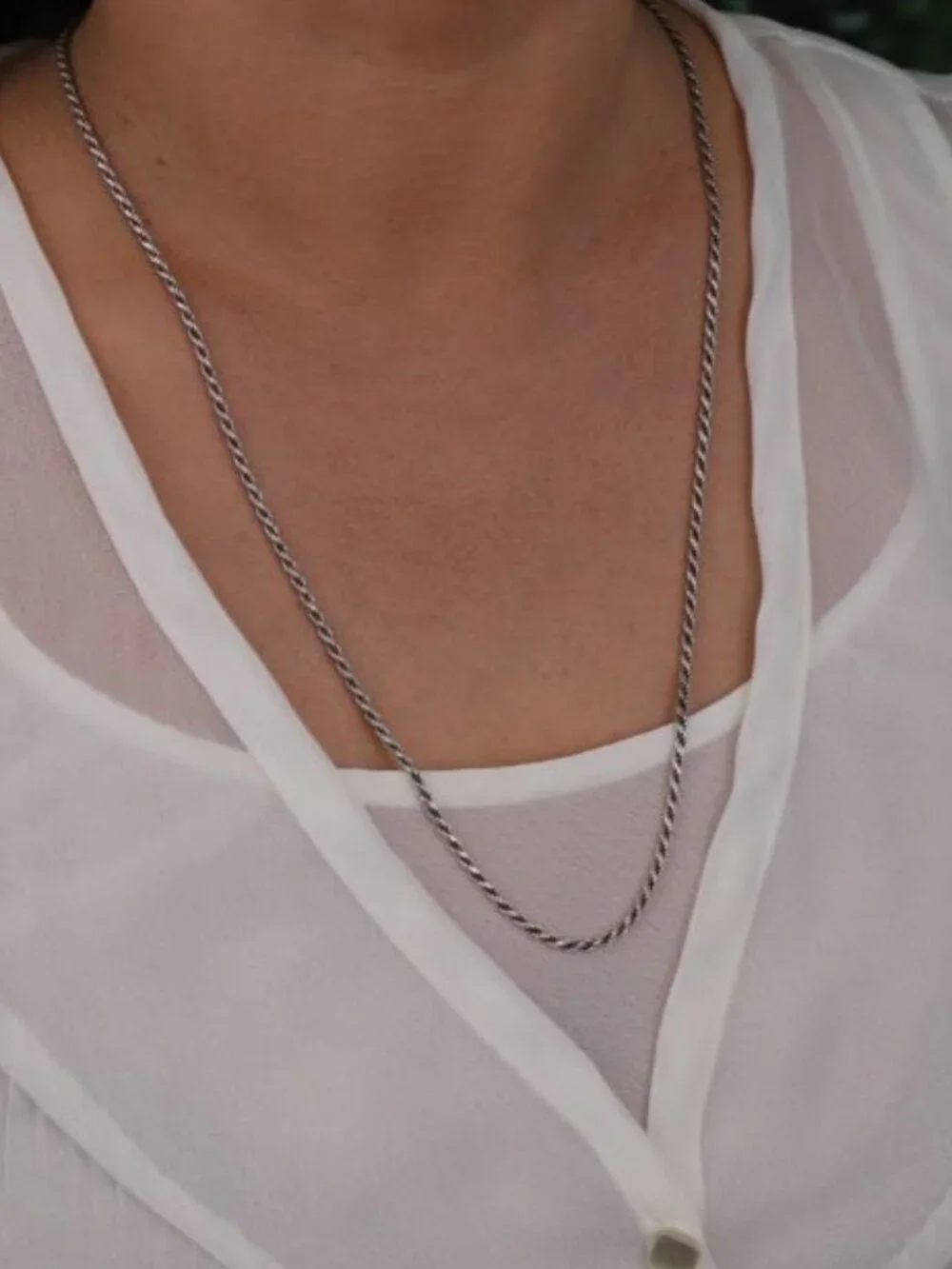 Unbranded sterling silver